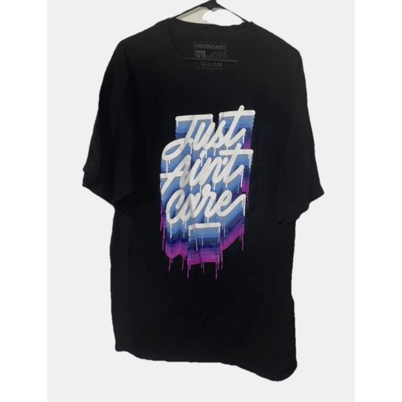 Hoonigan Just Aint Care Shirt Ken Block 43 Black Soft Stretch Mens 2XL - Picture 1 of 4